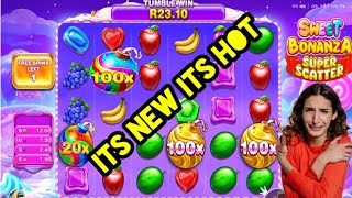 🍬 Sweet Bonanza SUPER SCATTER! 🤯 Biggest Multiplier Wins? | Slot Machine Highlights