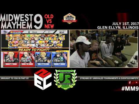 Midwest Mayhem 9 Doubles  WINNERS FINALS - P1 | Tweek + Ryuga vs NRG | Nairo + Cosmos