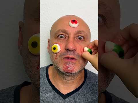 what ah oh with jelly eyball #funny #comedy #funnyfamily