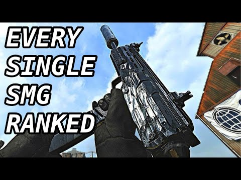 Ranking ALL 170+ SMGs in COD History…