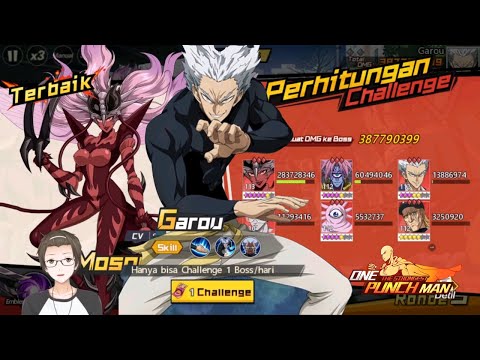 Pertahanan Invasi Garou - One Punch Man The Strongest
