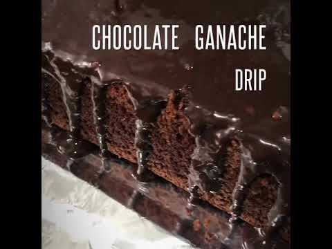 Chocolate Ganache Drip | 2 Ingredients | Bake With Rohini