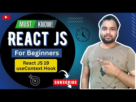 useContext hook | React JS complete course | React JS 