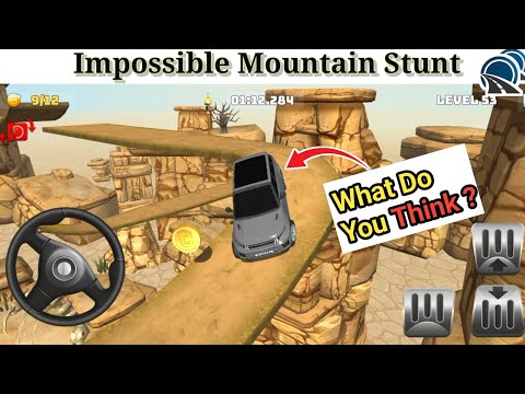 Impossible Mountain Climbing Stunts Simulation | Jeep Adventure Simulation | Mountain Car Driving