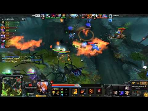 NAR vs Liquid Game #3 - The International 4 Dota 2 Qualifiers - @TobiwanDota & @LuminousInverse