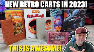 I LOVE THIS! Retro Gaming Nostalgia With NEW SEALED Cartridges For NES & Genesis!