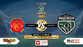 Kraaifontein CC vs Rondebosch CC