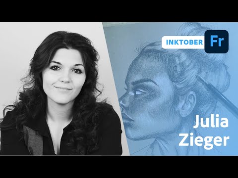 Illustration im Inktober mit Julia Zieger und Melanie Daveid | Adobe Live