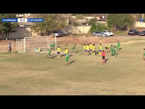 FC Gardabani 2-1 FC WIT Georgia 2 (Highlighs)