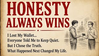 Being Honest Brings Honor