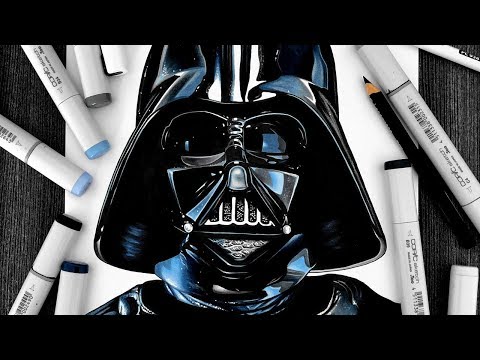Drawing Darth Vader - Star Wars