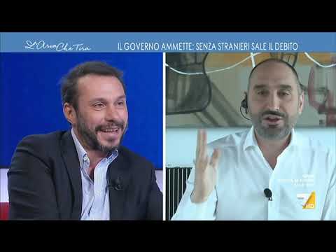 Michele Gubitosa ospite a L'aria che tira - La7 - 14/04/2023
