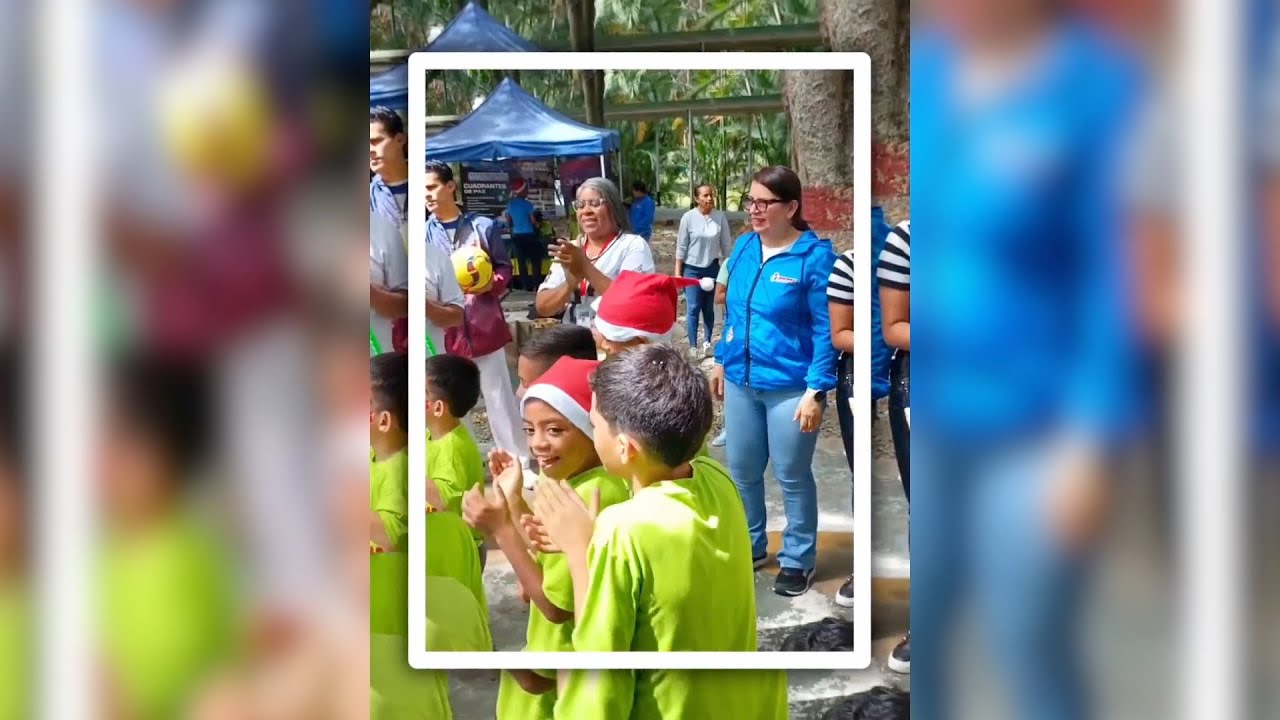 IDENNA Y ENTES ADSCRITOS REALIZAN TRABAJO  PARA LLEVAR ALEGRIA A LOS NIÑOS DEL PAULA CORREA