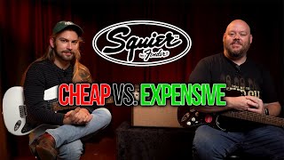Video thumbnail for Cheap vs. Expensive | Squier Affinity HSS Strat vs. Squier Classic Vibe 70's HSS Strat by Alamo Music Center