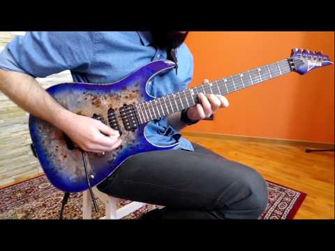 IBANEZ RG1070PBZ-CBB clean tone | RICCARDO GIOGGI