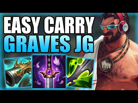 THIS IS HOW YOU CAN USE GRAVES JUNGLE TO EASILY CARRY GAMES! - Gameplay Guide League of Legends