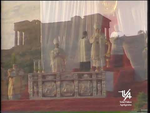 Giovanni Paolo II 29 anni fà ad Agrigento Lanciò L'Anatema contro la Mafia