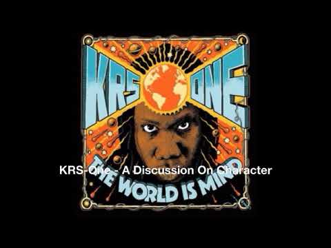 KRS One: A Discussion On Character