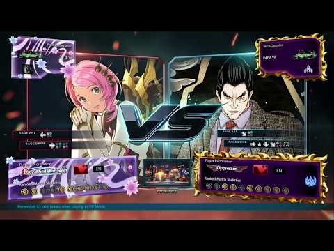 Alisa online ranked vs Kazuya Tekken 7 ps4