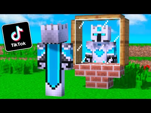 WOW!  TEST THE 8 TIKTOK MIRACLES THAT HAVE HAPPENED IN MINECRAFT!
