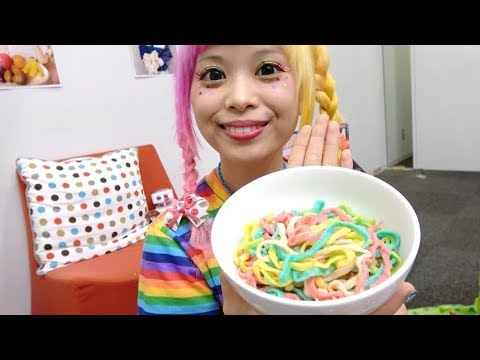 青赤緑！カラフルパスタつくってみた！【19時アップ!立石学園】