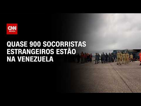 Terremotos na Venezuela: Número de socorristas estrangeiros no país chega a quase 900 | HORA H