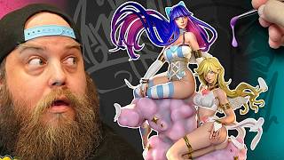 How to Paint 3D Printed Waifu No Primer - Panty and Stocking