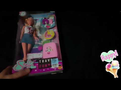 steffi love dolls by simba mega fashion and travel fun unboxing
