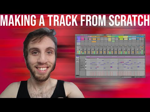 Making A FULL Dark Techno Track Using A Youtube Video From 1949 [+Samples]