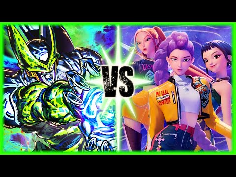 Perfect Cell Vs K-POP Demon Hunters [Blender Parody]