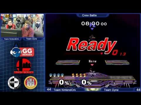 GG Bergen FredagsSmash II - 11 Man Crew Battle - Team NintendOrk vs Team Dyne