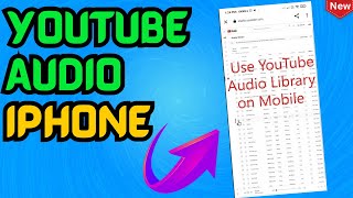 How to Download youtube audio library music on iPhone 2024 | YouTube Music on iPhone