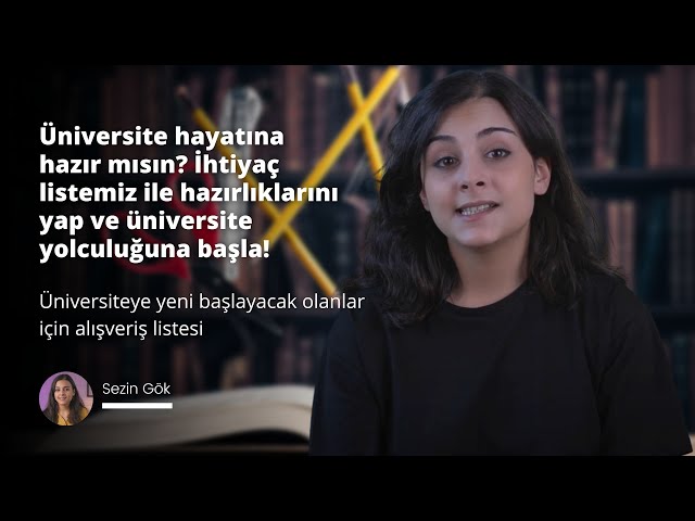 universiteye yeni baslayacaklara kucuk bir liste iienstitu