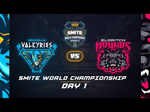 SMITE World Championship: (Group Stages - Day 1) Valhalla Valkyries Vs Eldritch Hounds