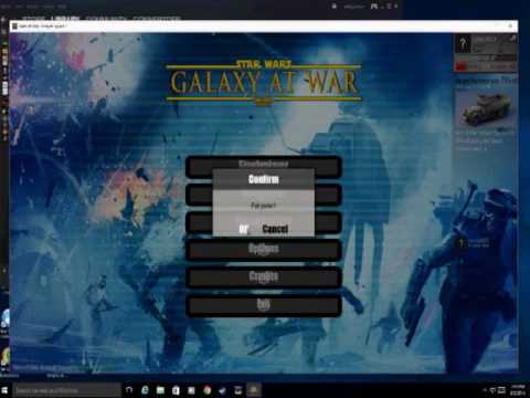 Installing and Playing Galaxy at War