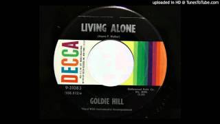 Goldie Hill - Living Alone (Decca 31083)