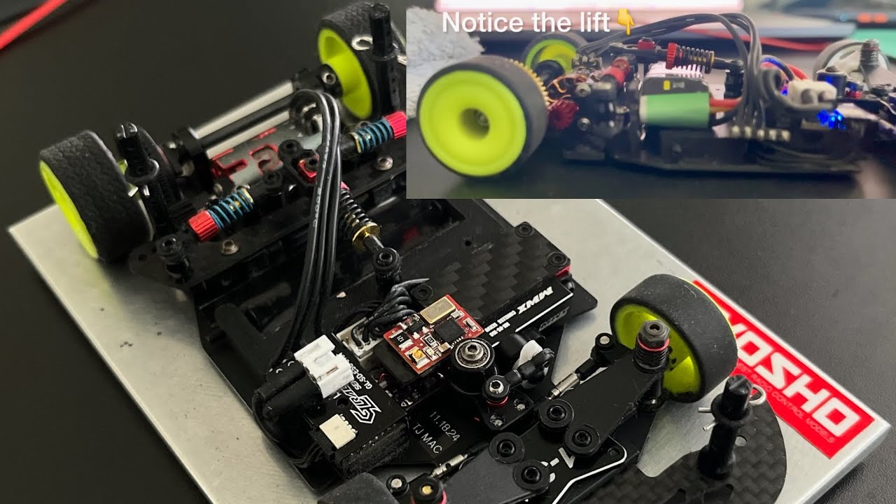 Does the shock compress or extend? | Full throttle from dead stop