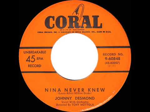 1952 Johnny Desmond - Nina Never Knew