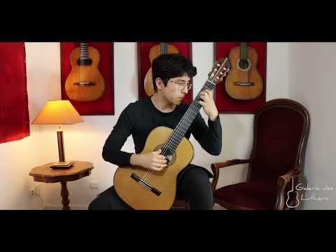 Enrique Mejia plays Fantasia No3 by Georg Philipp Telemann on a Oren Myers 2018