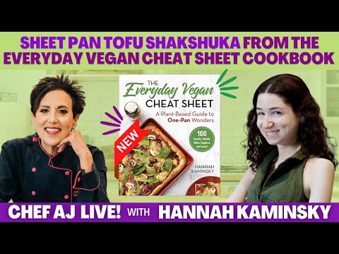 Sheet Pan Tofu Shakshuka from The Everyday Vegan Cheat Sheet Cookbook by Hannah Kaminsky