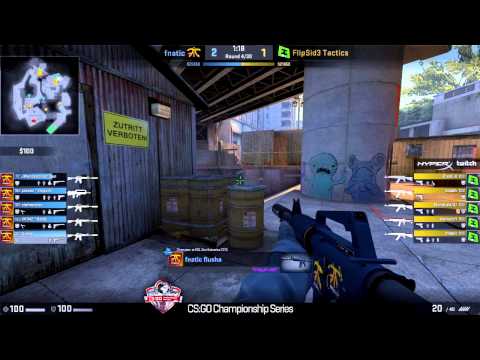 PGL CCS Last chance - Fnatic vs Flipsid3 (Overpass Match 3)