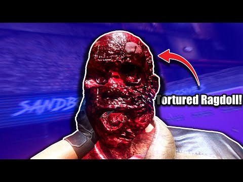 I Tortured Ragdolls in Hard Bullet VR! - (It Got BRUTAL)