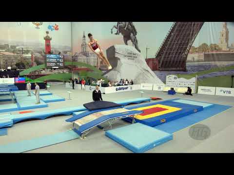 SUNDQUIST Callum (CAN) - 2018 Trampoline Worlds, St. Petersburg (RUS) - Qualif Double Mini R1