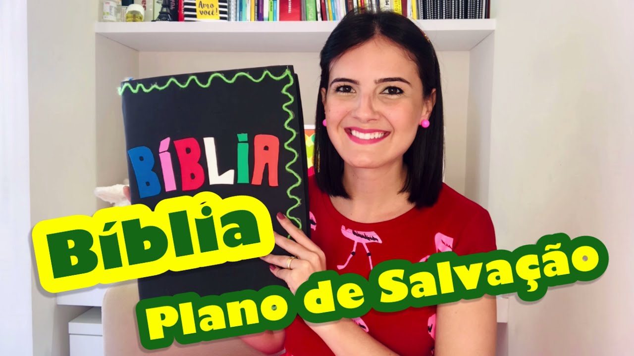 Bíblia Plano de Salvação I Como fazer uma bíblia de EVA