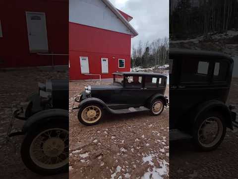 1929 Ford Model A Cold Start and Drive By! #automobile #ford #fordmodela #vintagecars #classic
