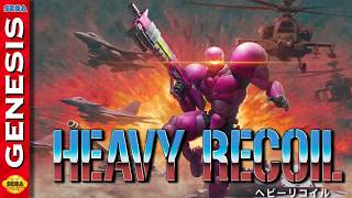 Heavy Recoil | New SEGA Genesis Game | Full Gameplay