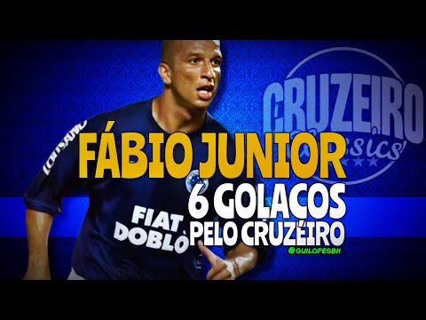 6 golaços do Fábio Junior pelo Cruzeiro
