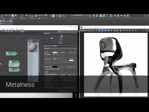 V-Ray Next for 3ds Max Courseware – 3.4 Metalness