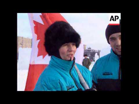 RUSSIA: MOSCOW: ANNUAL ICE SCULPTING CONTEST