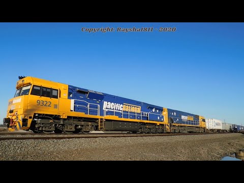 7AM5 - 9322-NR9 (PacNat) Gheringhap - Australian Trains by RaySha1811